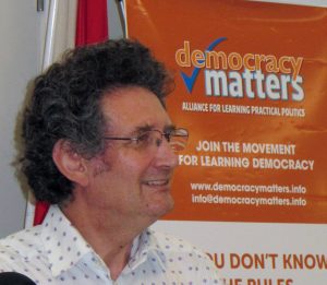 Titus + Democracy Matters banner